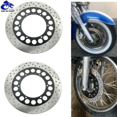 Rotores de disco de freno delanteros para Yamaha XVZ1300 Royal Star Midnight Venture 1996-2009 Foto 1 de 4