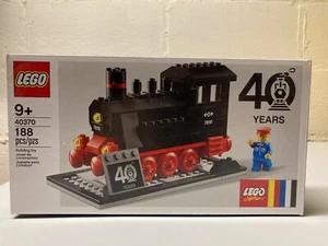LEGO 40370 Promotional: LEGO Trains 40th Anniversary Set New Factory Sealed MINT - Picture 1 of 3