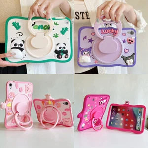 Cute Kurmi Panda Shockproof Stand Case For iPad 7/8/9th Gen 10.2 Air4/5th Pro11 - Picture 1 of 29