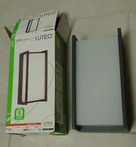 LUTEC 5193004118 smarte LED-Außenwandleuchte QUBO RGB+CCT 2700-6500K 1200lm App - Bild 1 von 5