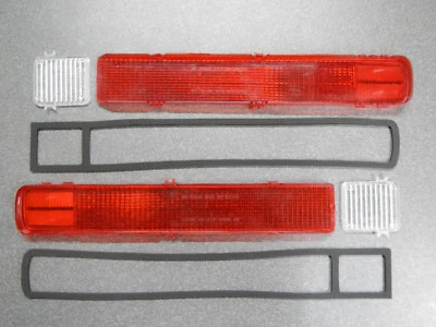 1965 Buick Riviera Tail Light Lenses & Back Up Lenses Set & Gaskets Taillight 65 - Image 1 of 4
