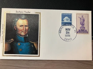 Colorano silk cachet cover to honor Zachary Taylor, Gordonsville, Virginia - Picture 1 of 4