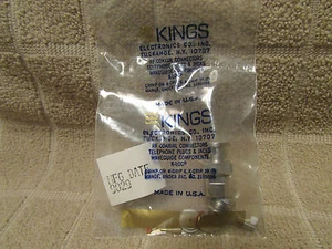 Kings KC-59-175 BNC Male Coax RF Radio Connector US-Made New - Picture 1 of 1