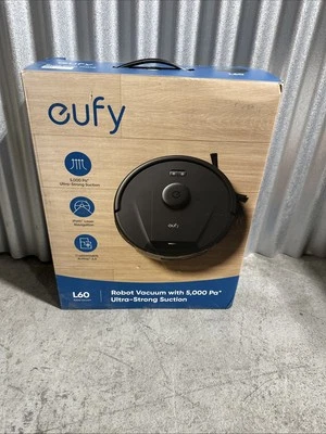 eufy L60 Robot Vacuum Ultra Strong 5k Pa Suction iPath Laser Navigation New Open - Image 1 of 4
