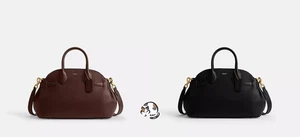 Bolso de Mano Coach Empire 35 CU043 B4BK Mujer Auténtico Japón - Imagen 1 de 15