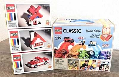 LEGO Classic 60th Anniversary Limited Edition 10715, 4000028, 4000029, 4000030 - Image 1 of 4