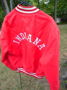 Vintage Indiana University Hoosiers, IU, Jacket Large, made in USA - Picture 1 of 6