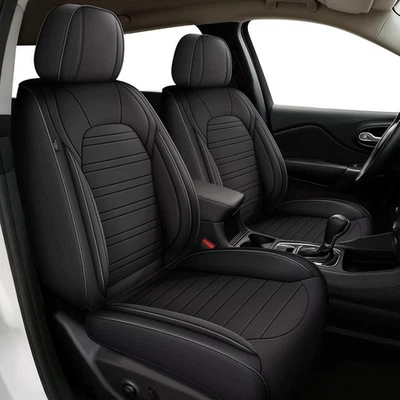 Seat Covers PU Leather (2/5 Seats) Cushion Pad For Kia Forte 2002-2020 - Image 1 of 2