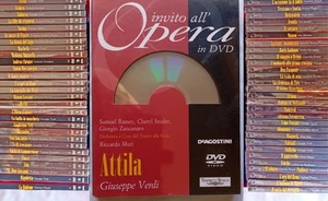 gr33- INVITO ALL'OPERA IN DVD - ATTILA, di G. Verdi.  Nuovo e altri titoli - Foto 1 di 24