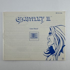 NES Gauntlet 2 Manual ONLY - NES-2U-USA 