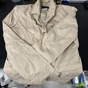 terry lewis classic luxuries Beige Light Jacket Small - Picture 1 of 4