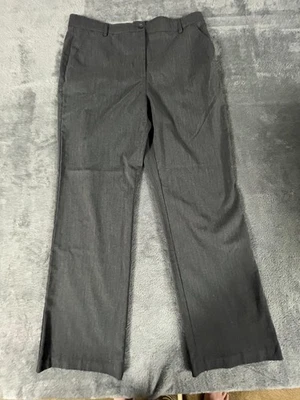 White Stag Dress Pants Womens 14 Gray Stretch Built-in Tummy Control Waistband - Image 1 of 4