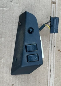 1988 PORSCHE 944 FRONT DRIVER SIDE MAIN WINDOW SWITCH BUTTONS BLACK - Picture 1 of 2