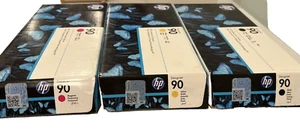 3Pk - HP 90 DesignJet Środek do czyszczenia głowic drukujących 4000/4500 C5054A/C5056A/C5057A - Ex 2023 - Zdjęcie 1 z 8