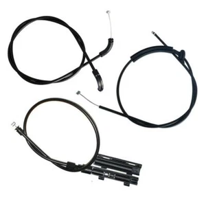 3PCS Engine Hood Release Cable Bowden Cable Kit FOR BMW E65 E66 7er 51237197474 - Picture 1 of 9