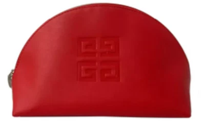 Givenchy Media Luna Bolsa Roja, Bolsa de Maquillaje/Aseo Mujer Genuina Bolsa Givenchy Foto 1 de 3