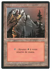 ►Magic-Style◄ MTG - Mountain - Basic Land - French Revised FBB - EX - Picture 1 of 1