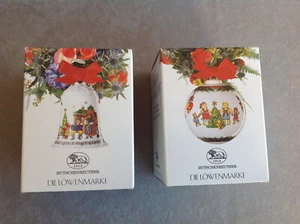 Hutschenreuther bola y campana de Navidad 1997 como juego campana de Navidad - Imagen 1 de 1