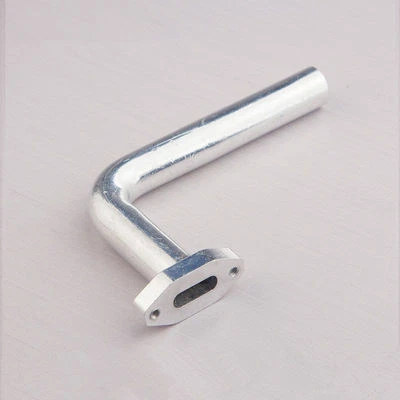 90 Degree Header 15 16 18 Marine Nitro Engine M3 Thread Exhaust Tune Pipe -1168 - Image 1 of 4