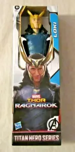 Marvel Titan Hero Series Thor Ragnarok LOKI 12 Zoll Actionfigur ~ Hasbro ~ Neu in Verpackung - Bild 1 von 3