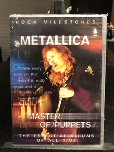 Rock Milestones Metallica Master of Puppets (DVD 2007) Edgehill Metal SEALED NEW - Imagen 1 de 6