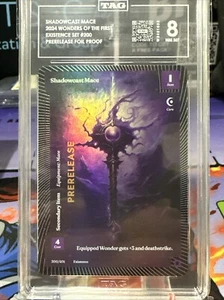Shadow Cast Mace - Wonders Of the First Foil PRERELEASE Only /24 Made #200 RARE - Bild 1 von 1
