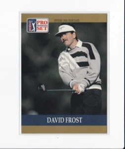 DAVID FROST 1990 PRO SET OFFICIAL PGA TOUR GOLF CARD-SHIPS FREE - Picture 1 of 24