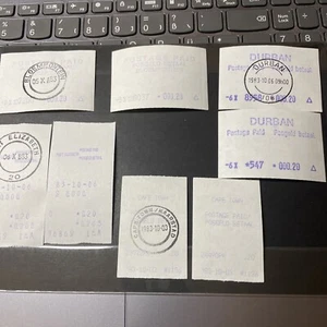 Südafrika Grossposten Sammlung mit 160 Schalterfreistempel SFS keine ATM   - Bild 1 von 2