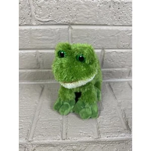 Jaag Plush Frog Stuffed Animal Beans Frog Baby Toy Green Frog 7" - Picture 1 of 6