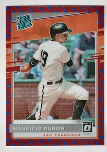 2020 Donruss Optic Choice Rated Rookie Liberty Prizm #33 Mauricio Dubon RC/45 - Foto 1 di 2