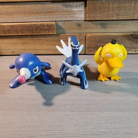 LOT of Pokemon Toys McDonalds Burger King 2018 Dialga 3" Psyduck Popplio Cover