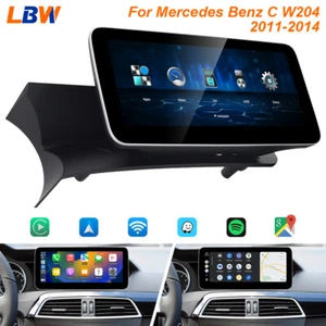 For Benz C W204 2011-14 NTG4.5 10.25'' Linux Screen Wireless Carplay Wifi Radio - Picture 1 of 12