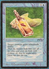 Fishliver Oil (b Light) Arabian Nights HEAVILY PLD Common CARD (235727) ABUGames