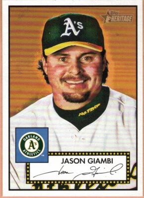 Jason Giambi 2001 Topps Heritage - Image 1 of 2
