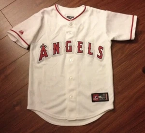 Los Angeles Angels Majestic Jersey Youth Large New With Tags - Picture 1 of 5
