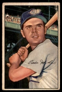 Bowman Eddie Miksis 1952 (pintura) Chicago Cubs #32 - Imagen 1 de 2