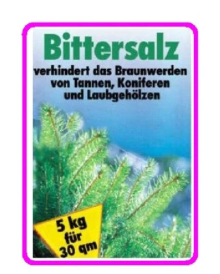 Bittersalz 5 kg Tannendünger Koniferendünger Magnesiumsulfat Thuja - Bild 1 von 2