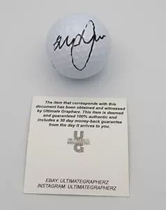 GRAEME MCDOWELL GOLFISTA FIRMATO A MANO PALLA RYDER CUP COA - Foto 1 di 1