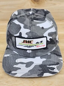 JMC Motorsports Racing Hat Cap Snap Back Trucker Camo Patch Otto Canvas - Picture 1 of 9