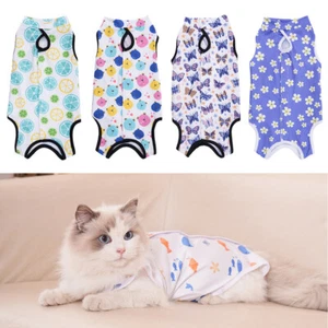 Cats Surgery Suit Dog Cat Sterilization Jumpsuit Anti-licking Recovery Clothingη - Picture 1 of 20