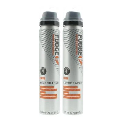 Fudge Professional Skyscraper Hair Spray 100ml Hold Factor 4 x 2