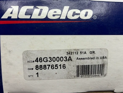 ACDelco 46G30003A Advantage Front Radius Arm Bushing Kit with Spacer ⭐ - Image 1 of 3