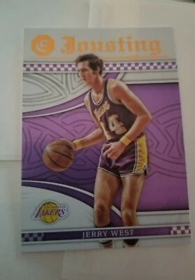 2016-2017 Panini Excalibur Jousting Insert Right JERRY WEST #24 Lakers 🔥🏀🔥 - Image 1 of 4