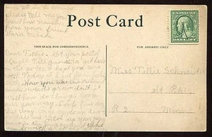 St Peter MN Manuscript RFD cancel Type 11F Rt2 Nicollet County UNLISTED RFD223 - Picture 1 of 2
