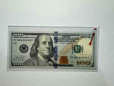 100 Dollars 2017 ERROR CUTTING UNC_LDP Shop. - Image 1 of 4