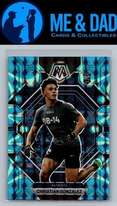 2023 Panini Mosaic Blue #300 Christian Gonzalez - Picture 1 of 2