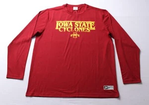 Iowa State Cyclones Men's Basic Long Sleeve Zane T-Shirt WR4 Red Size XL NWT - Picture 1 of 4