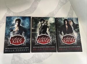 A Shade Of Kiev Book Series Bella Forrest Books 1 2 & 3 Trade Paperback Vampire - Picture 1 of 4