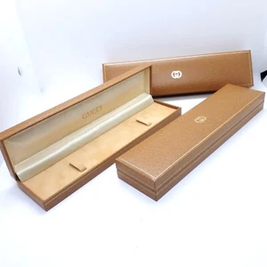 Vintage Authentic Gucci watch box empty 3 pieces - Picture 1 of 8