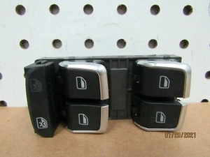 13 14 15 16 Audi A4 Left Drivers Side Master Window Switch OEM - Picture 1 of 2